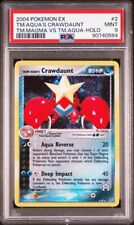 PSA 9 Team Magma’s Crawdaunt Holo Rare Team Aqua Vs Magma 2/95 Pokémon Card picture