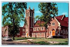 1956 Central Christian Church, Decatur Illinois IL Vintage Posted Postcard picture