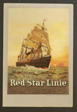 Red Star Line Trade Card 5