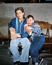 Leave it To Beaver Jerry Mathers & Tony Dow eat popcorn 24x30 inch poster picture