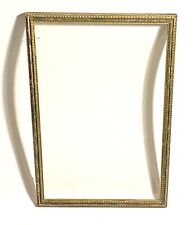 Antique Ornate Wooden Gold Gilt Wall Art Gallery Frame Arts & Craft 15.5”x 10.5” picture