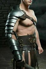 Gladiator Spartacus Metal shoulder & Arm Armor  Shield & Wide belt Full Costume picture