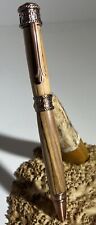 Faith Twist Pen With Antique Brass Finish Handcrafted By Seller picture
