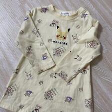 MONPOKE ONE PIECE BABY CLOTHES 80 SIZE PIKACHU POKEMON picture