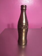 Vintage Brass Coca Cola Bottle Paperweight picture