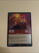 1x Gaston Promo League PR1 Lorcana Foil Cards Rare GenCom picture