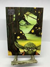 Secret Lord Of Dagobah #77 - 2011 Topps Star Wars Galaxy 6 Base Set Card picture