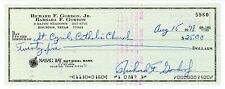 1978 NASA Astronaut Richard Dick Gordon Autographed Signed Check Apollo 12 picture