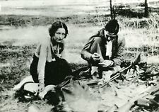 Bonnie and Clyde after a robbery money & armed vintage photo reproduction  074 picture