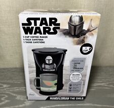 Star Wars The Mandalorian Single Cup Coffee Maker w/ Mug Baby Yoda Grogu New picture