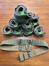 Authentic WW2 Canadian/British P37 Pattern 37 Webbing Combat Belts Hook Buckles picture