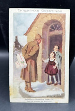 Christmas Greetings Fatherless Children of France package Posted 1918 Stamps picture
