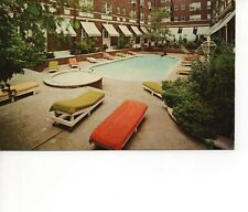 Postcard MO St Louis Missouri Forest Park Hotel Swimming Pool c.1970 F16 picture