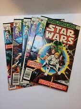 STAR WARS  1,3,4,5,6 Marvel 1977 Comic Books  Original Prints  picture