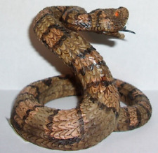 Vintage Coiled Rattlesnake Rattle Snake Figure Figurine - New Old Stock picture