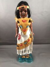 Vtg Knickerbocker Native American Indian 7.5