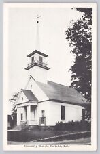 Enfield New Hampshire, Community Church, Vintage Postcard picture
