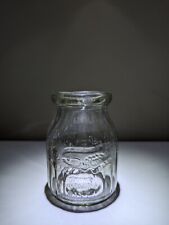 Antique Borden's 1/2 Pint Glass Milk Bottle With Embossed Eagle Brand Vintage  picture