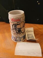 Vintage 1989  “Coors 1910 Golden, Colorado” Beer Stein - Made In Brazil picture