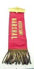 CIRCA 1900S ASSISTANT FIRE MARSHAL RIBBON picture
