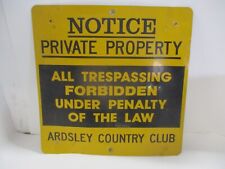 Vintage Ardsley Country Club 