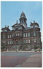 St. Clairsville OH Belmont County Court House Postcard Ohio picture