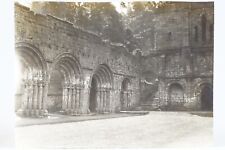 1927 Fountains Building Abbey England Stairs Architectural Snapshot Photo picture