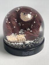 Vintage Bigfoot Snow Globe 3” Sasquatch Yeti Mystery Gag Tourist picture