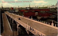 Postcard Mulberry Street Bridge, East End in Harrisburg, Pennsylvania picture