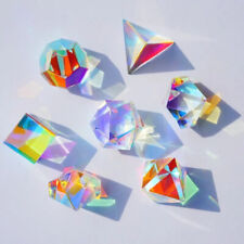Prism Glass Cube Hexahedral Optical Color Clear Prisma Photography Decor 18-20mm picture