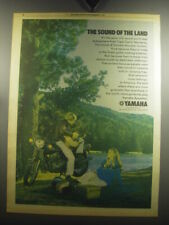 1974 Yamaha Acoustic Guitars Ad - The sound of the land picture