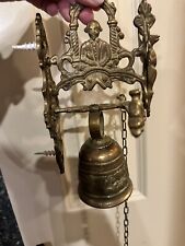 Vintage French Monastery Brass Bell picture