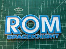 ROM Spaceknight Marvel 3D printed sign display logo shelf wall art picture