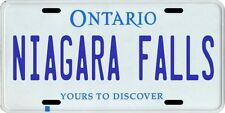 Niagara Falls Ontario Canada Aluminum License Plate picture