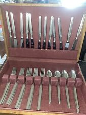 FULL SET 54pc OF VINTAGE PFEIFFER MANGASIL STAINLESS STEEL TABLE MADE IN GERMANY picture