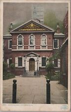 Carpenters Hall Chestnut Street Philadelphia PA c1910s Postcard UNP 6910b picture