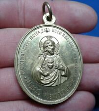 Ancient Gilded Bronze Religious Medallion. Very Rare  picture
