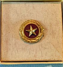 Original GOLD STAR MOTHERS US Military Lapel Pin Button- Killed In Action -WW2 picture
