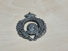 1837 - 1887 Queen Victoria Jubilee Horseshoe Metal Badge Rd No.61386 picture