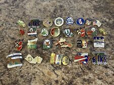 ELKS CLUB PINS LOT OF 27 - B.P.O.E. picture