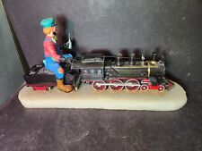 Huge Ron Lee Hobo Clown Riding a Train Engine 1993 Vintage 25lb 20