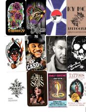 144 Different American Tattoo Shop Business Cards Set 4 picture