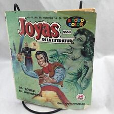 Joyas De La Literature Gil Gomez 1988 COMIC MEXICO SPANISH Color Vintage picture
