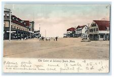 1906 The Center at Salisbury Beach Massachusetts MA Cushing MA Posted Postcard picture