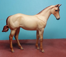 Peter Stone model horse weanling Quarter Horse matte red dun LE NR picture