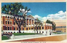 General Hospital of Lancaster Pennsylvania Linen Unposted Postcard picture