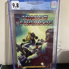 Transformers Infiltration #1 IDW Retail Incentive 1:100 CGC 9.8 2006 RARE HTF picture