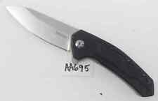 Black Kershaw Rove 1965 Assisted Leek Knife Made in USA Special Edition picture