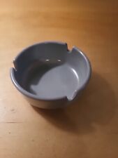 Vintage GES-LINE 301 Plastic Ashtray Gray Made In USA  3 x 3 in picture