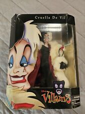 Disney Villains Cruella De Vil Doll  Dalmations Exclusive Limited Edition  picture